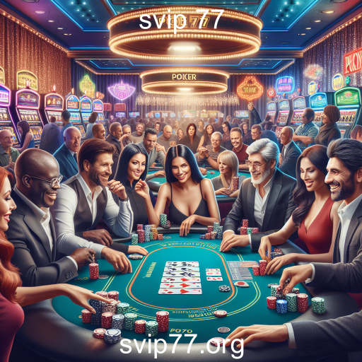 Descubra o Mundo dos Jogos de Poker no svip 77